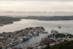 Bergen. Byfjord. Hafen