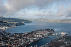 Bergen. Hafen