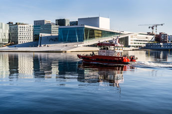 Hafen von Oslo. Oslo