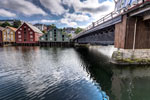 Trondheim. Bybrua