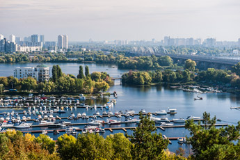 Киев. Выдубицкое озеро