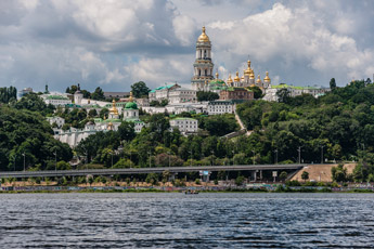 Киев. Вид на Киево-Печерскую лавру