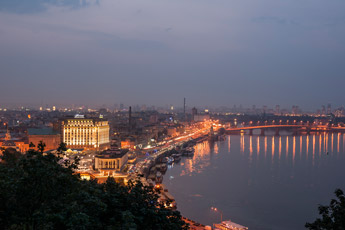 Киев. Вечер на Подоле