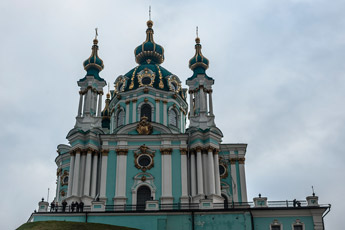 Киев. Андреевская церковь