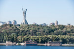 Kiew. Ausblick auf das rechte Ufer
