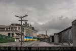 Kiew. Promenade am Hafen