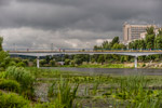 Киев. Зелёные берега Русановского канала
