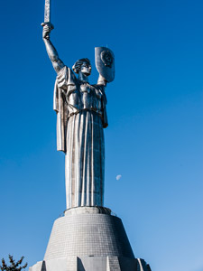 Kiew. Mutter-Heimat-Statue