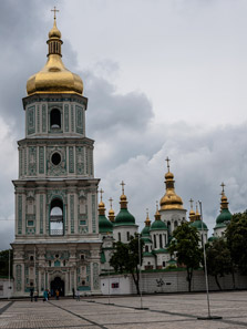 Kiew. Der Glockenturm der Sophienkathedrale