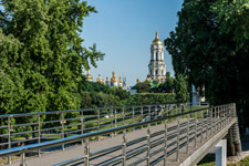 Киев. Вид на Большую Лаврскую колокольню