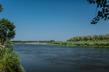 Kiew. Dorf Schukyn. Fluss Desna