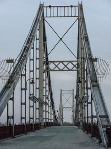 Киев. Пешеходный мост