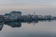 Киев. Вид на причалы порта