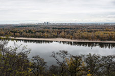 Киев. Вид с Крещатого парка