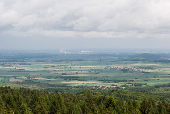 Deister. Blick vom Annaturm nach Norden