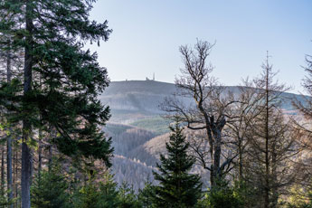 Nationalpark Harz. Brockenblick