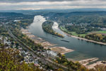 Siebengebirge. Rhein bei Bad Honnef