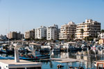Larnaka. Ein Yachthafen