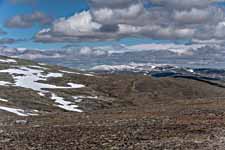 Dovrefjell. Ein Plateau des Berges Nystugguhøa