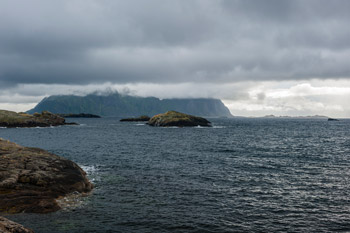 Lofoten. Insel Austvågøya. Stadt Svolvær