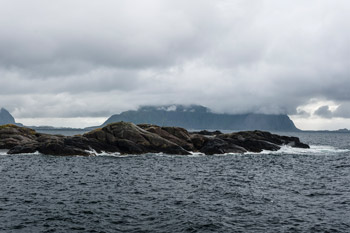 Lofoten. Insel Austvågøya. Stadt Svolvær