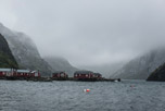 Lofoten. Flakstadøy. Fischerdorf Nusfjord