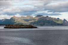 Lofoten. Insel Austvågøya. Kabelvåg. Mole