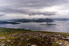 Blick zum Bergsfjorden