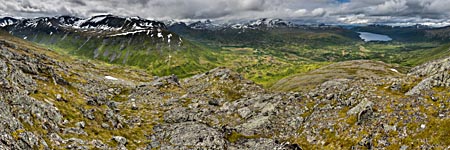 Panorama vom Berg Skallen