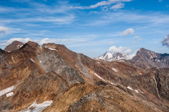 Ötztaler Alpen. Grat am Grawand