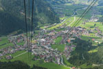 Ahornbahn. Blick auf Mayrhofen