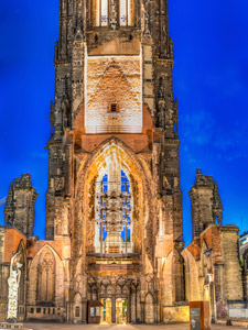 Hamburg. Mahnmal St. Nikolai