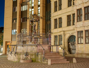 Hannover. Holzmarktbrunnen