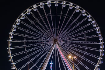 Hannover. Schützenplatz. Oktoberfest. Riesenrad