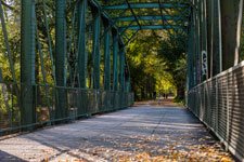 Maschsee. Brücke am Ohedamm