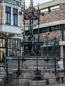 Hannover. Holzmarktbrunnen