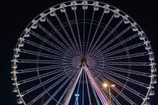 Hannover. Schützenplatz. Oktoberfest. Riesenrad