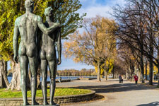 Maschsee. Das Menschenpaar