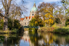 Hannover. Maschteich