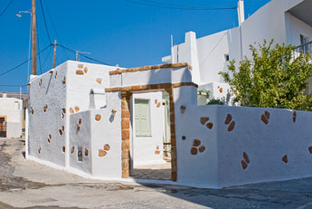 Dorf Gennadi. Ein Haus