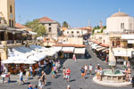 In der Stadt Rhodos