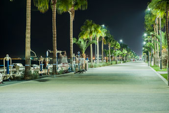 Limassol. Strandpromenade