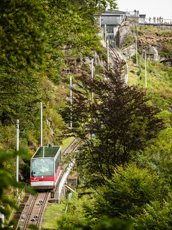 Bergen. Fløibanen