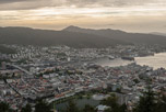 Bergen. Innenstadt und Hafen