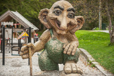 Bergen. Fløyberg. Troll