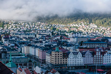 Bergen. Innenstadt