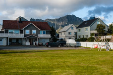 Lofoten Inseln. Hennigsvær. Familienhaus