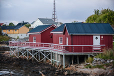 Lofoten Inseln. Hennigsvær. Rorbu