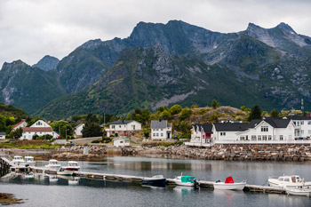 Lofoten Inseln. Kabelvåg. Hafen