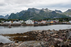 Lofoten Inseln. Kabelvåg. Hafen